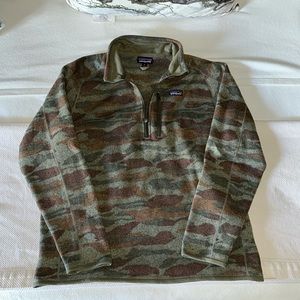 Patagonia Better Sweater 1/4 Zip - Camo